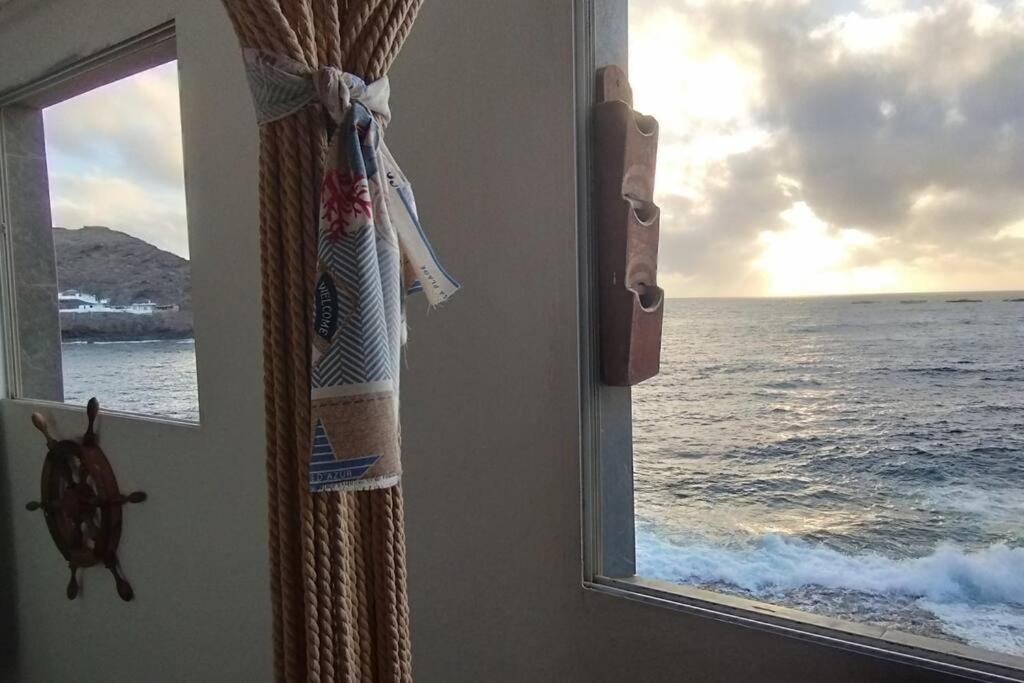 La Casa Con Terraza Privada Sobre El Mar Villa Telde Kültér fotó