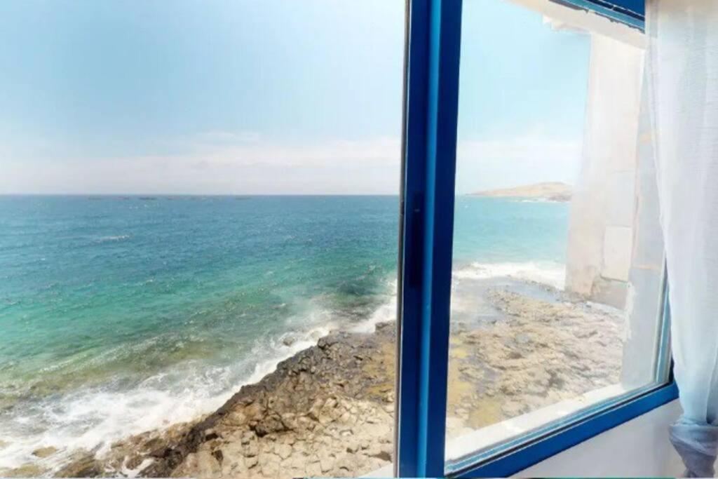 La Casa Con Terraza Privada Sobre El Mar Villa Telde Kültér fotó